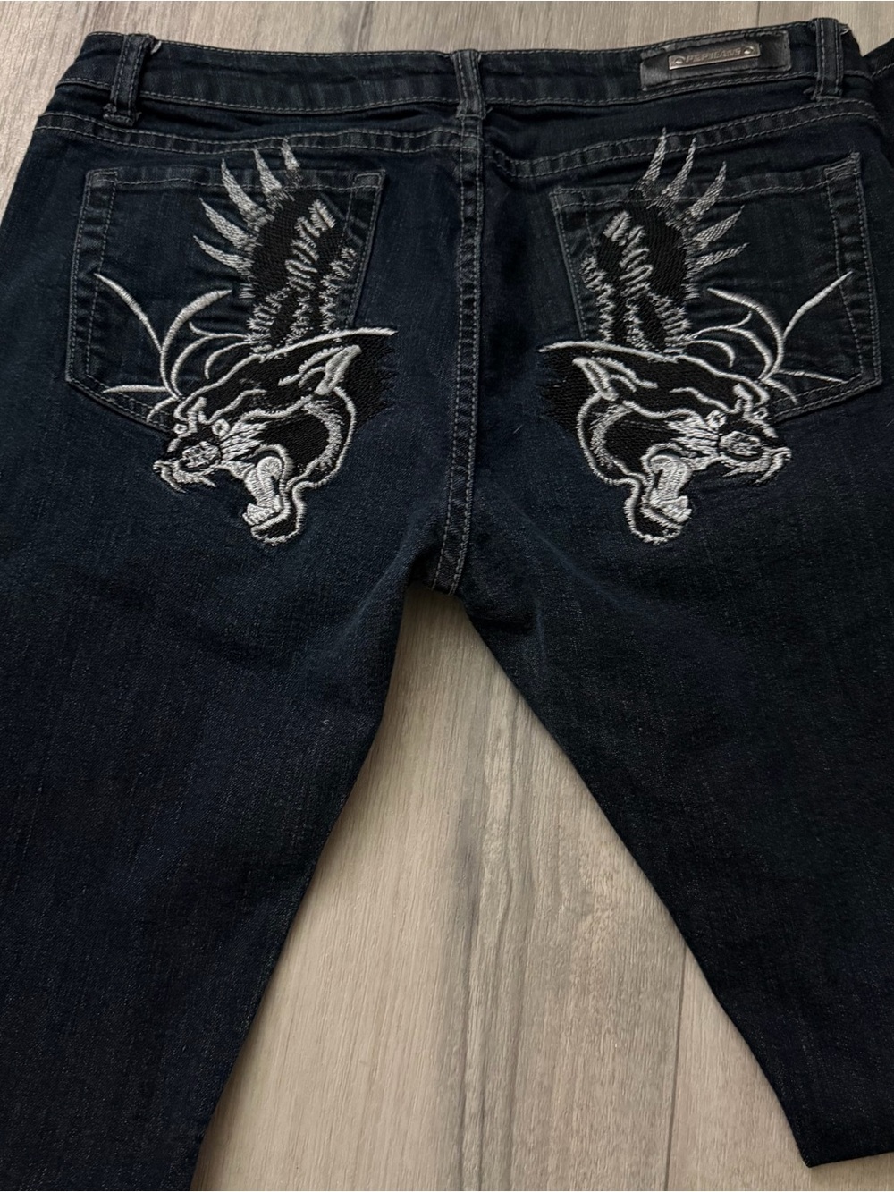 P&P Embroidered Jeans